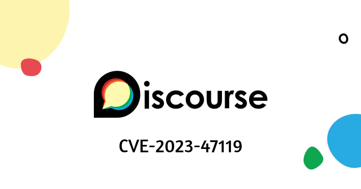 Discourse CVE-2023-47119 - Building a CVE POC from commits changes image